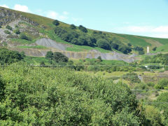 
Cwmbyrgwm Colliery from The British, July 2011